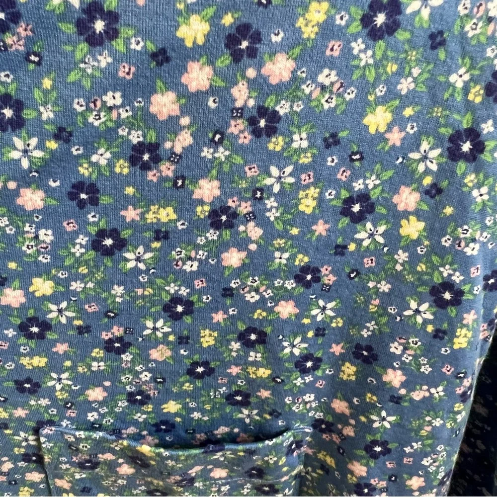 Polo Golf Ralph Lauren Light Blue Floral Short Sleeve Cotton Polo Men’s Large